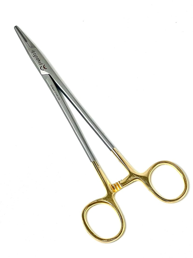 artlab Premium German Mayo Hegar Needle Holder Driver |Needle Driver with Tungsten Carbide Inserts Tip |Dental Ortho Needle Holder Locking| Sizes (Mayo hegar N/H 7") - Image 5